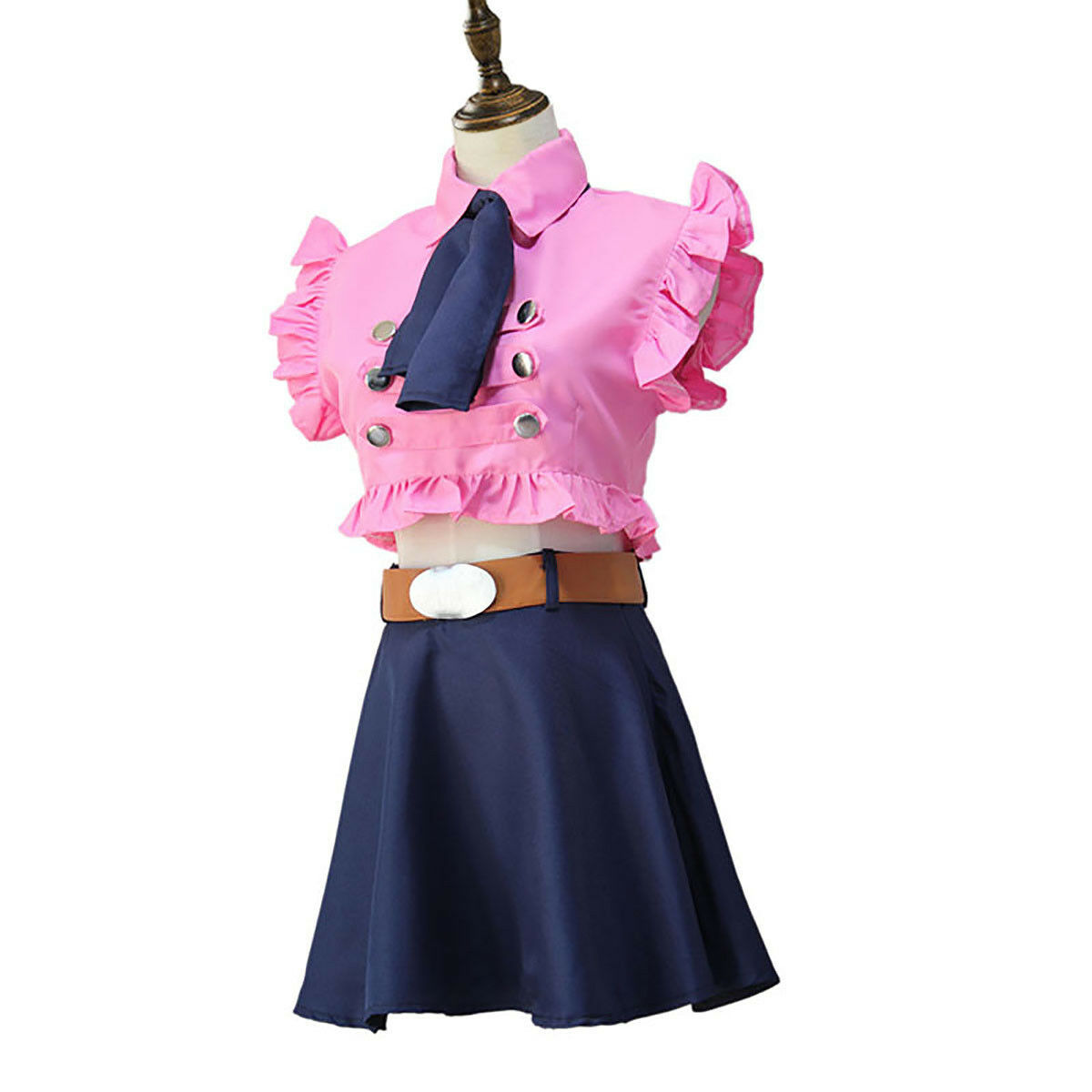 The Seven Deadly Sins Elizabeth Liones Cosplay Costume Outfits ...