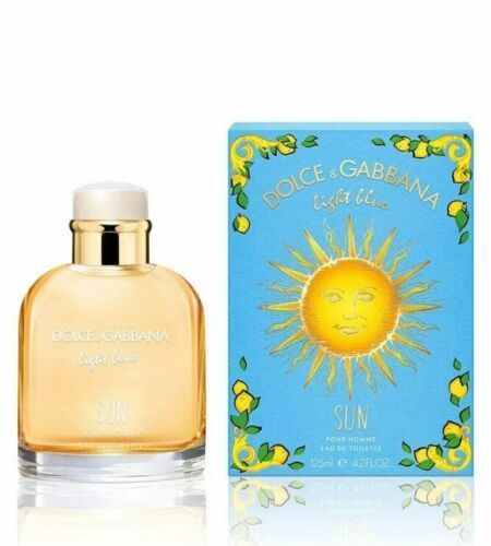Primary image for Dolce & Gabbana Light Blue Sun EDT Spray 4.2 Oz Men