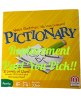 Pictionary Family Board Game Mattel Games Replacement Parts Pieces You Pick - $1.99+