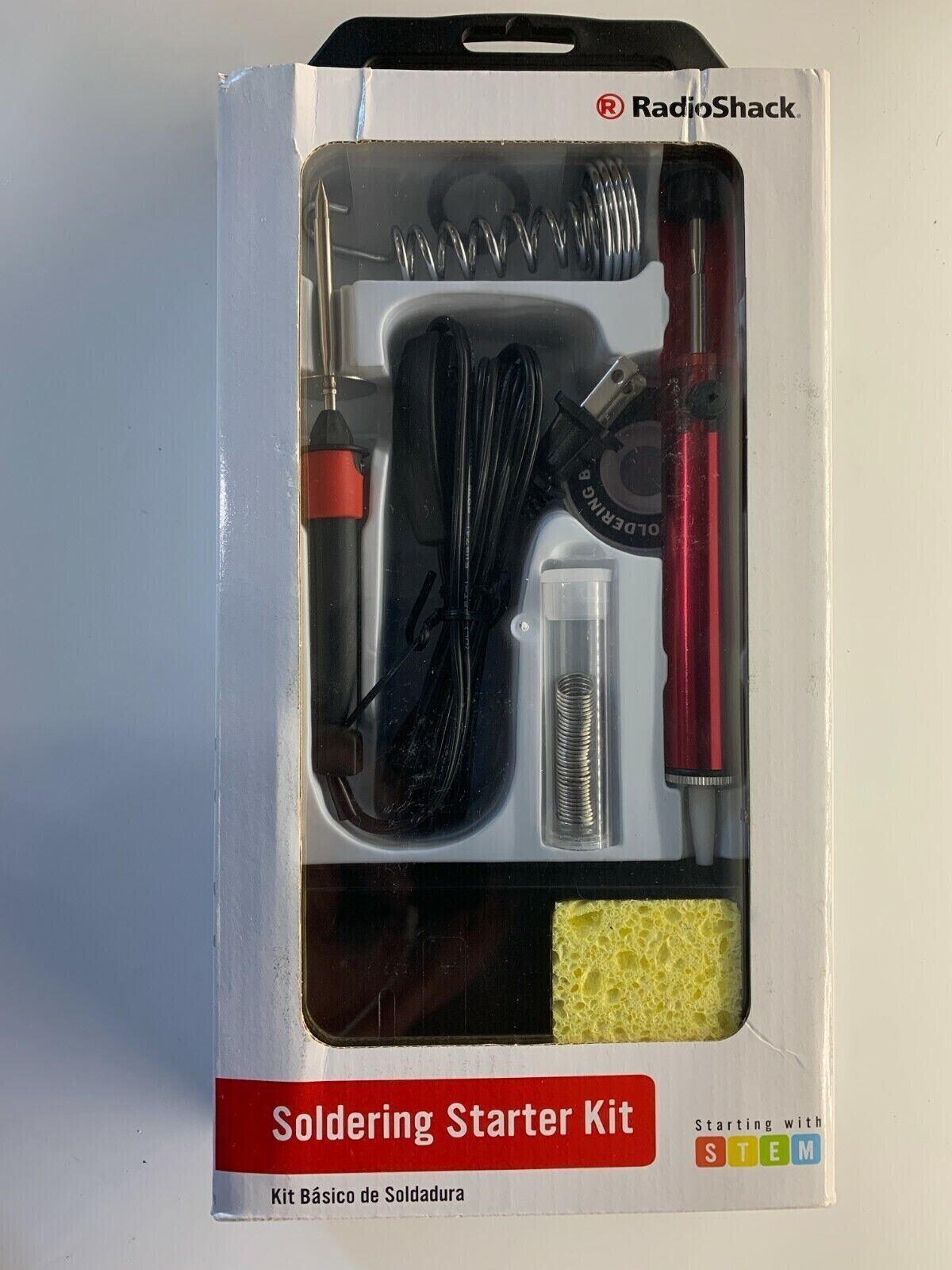New RadioShack Soldering Starter Kit 20W Soldering Iron Solder