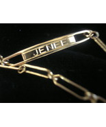Gold Jenne Bracelet    - $30.00