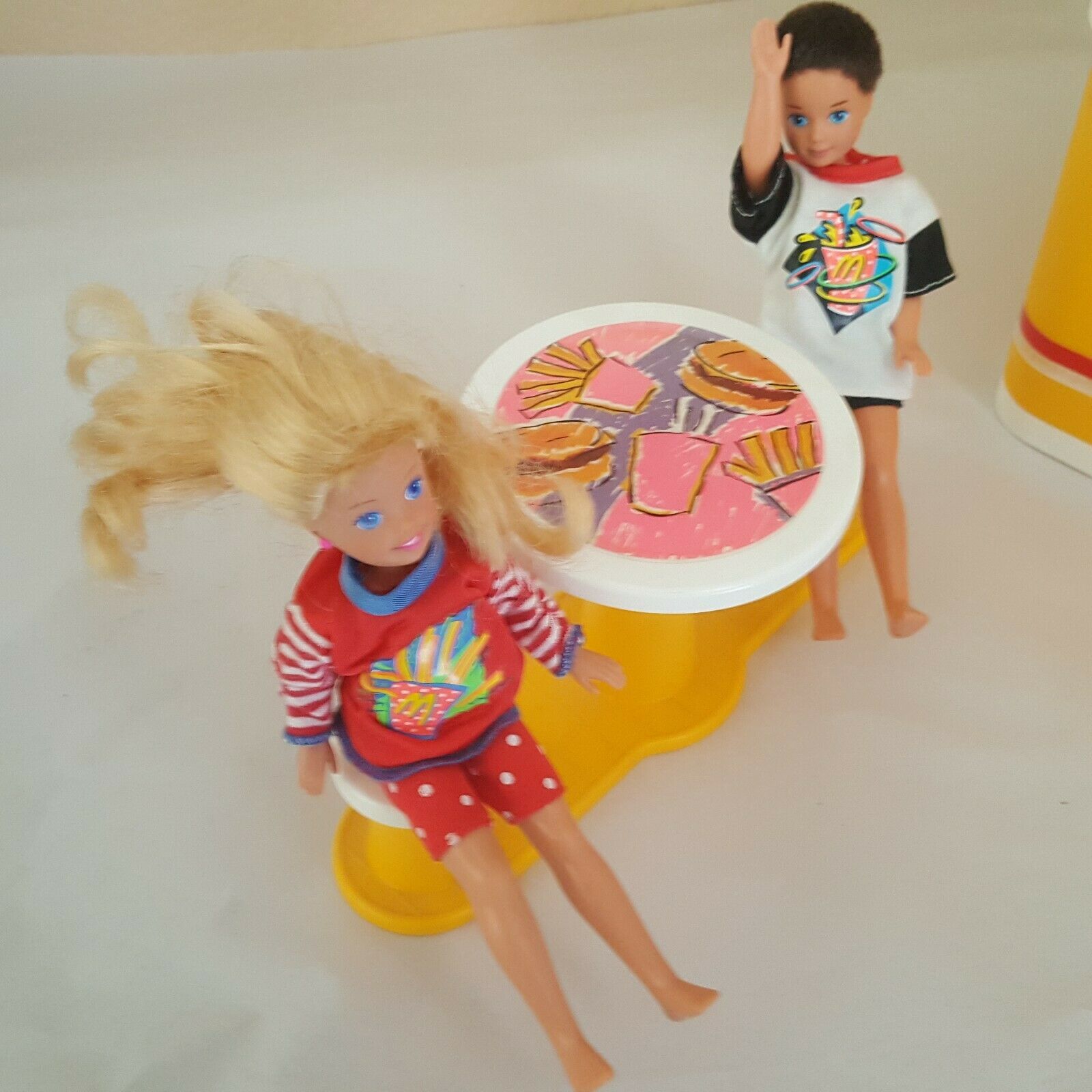 barbie mcdonalds drive thru set