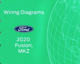2020 Ford Fusion &amp; lincoln car electric wiring diagrams manual EWD oem - $24.61