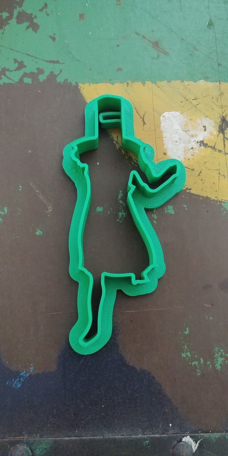 3D Printed Cookie Cutter Inspired by Gremlins Gizmo in Santa Hat 
