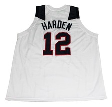 James Harden #12 Team USA New Men Basketball Jersey White Any Size image 5
