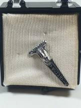 Gillette Techmatic Razor Lapel Pin 9mm X 21mm - $51.48