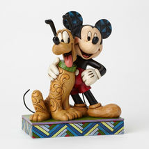 Disney Mickey Mouse & Pluto Figurine "Best Pals" - Disney Traditions Collectible image 3