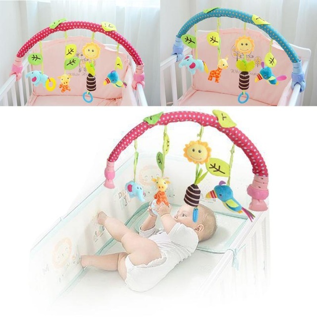 Newborn Baby Toys 012 Months Stuffed Stroller Toys Animal Baby Pram