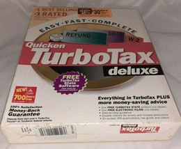 Intuit TurboTax™ Deluxe Tax Year 2000 Federal Plus STATE for Windows &amp; Mac - $10.99
