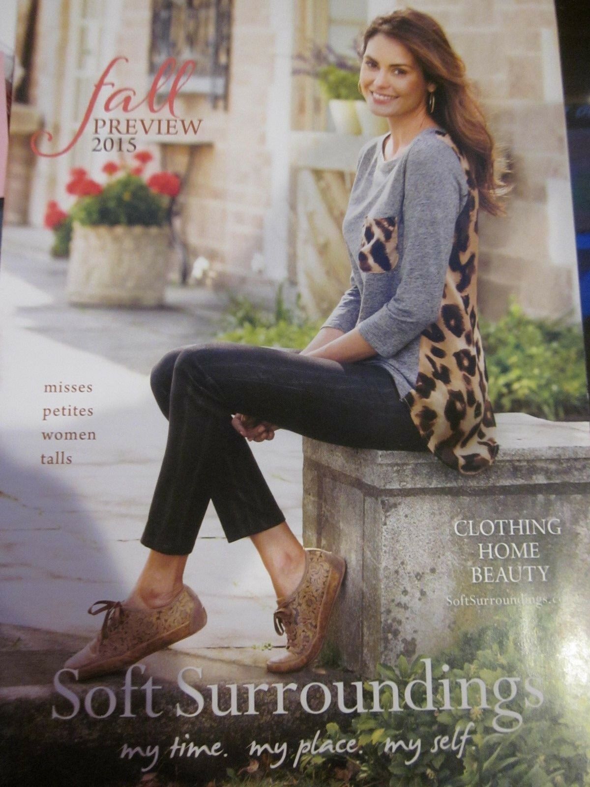 SOFT SURROUNDINGS CATALOG FALL PREVIEW 2015 CLOTHING HOME BEAUTY BRAND   S L1600 