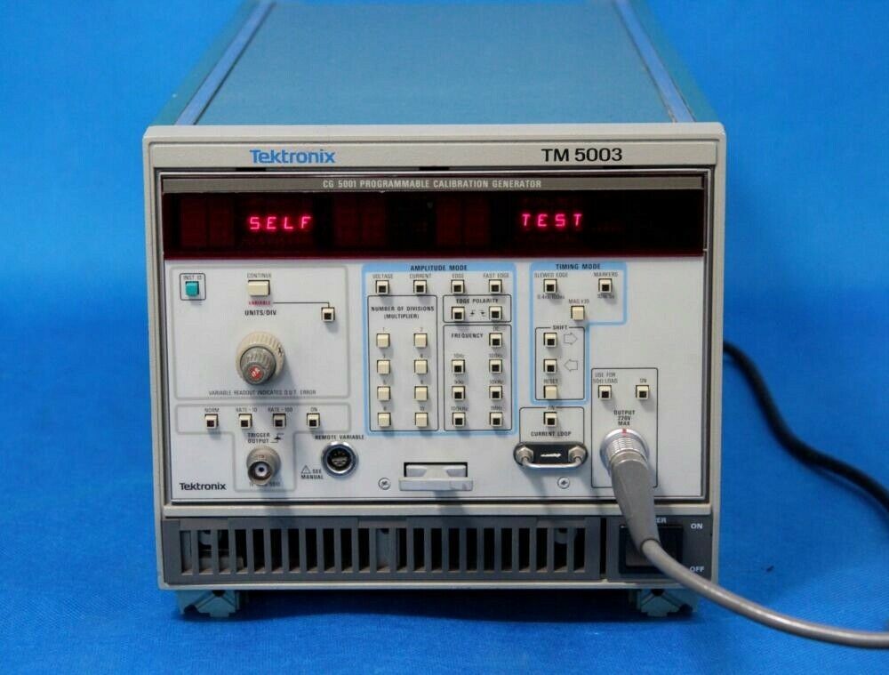 OSCILLOSCOPE CALIBRATOR TEKTRONIX CG5011 / 4340 Other Calibrators