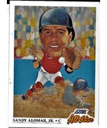 1991 Score Baseball Card, #400, Sandy Alomar Jr, Cleveland Indians, All-... - $0.99
