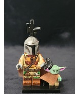 Star Wars - Mandalorian With Grogu Baby Yoda Figures - MiniFigure Set - $5.00
