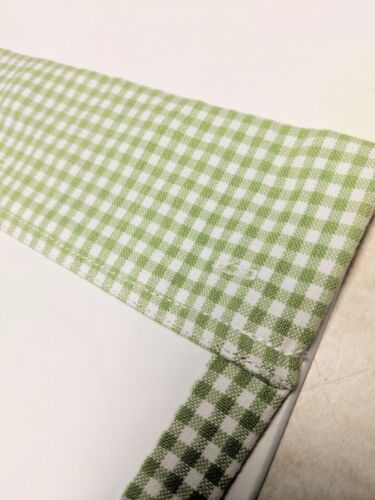 Pottery Barn Green And White Gingham 1 And 23 Similar Items