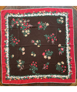 CARUSO FLORAL MULTICOLOR LARGE  Scarf in 66”x66” - $39.60