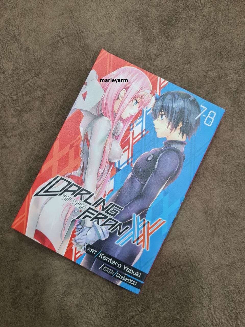 New Darling In The Franxx Manga By Kentaro Yabuki Comic Vol 1 8 English Ver Dhl Single Volumes 