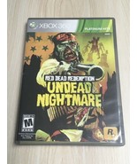 Red Dead Redemption: Undead Nightmare (Microsoft Xbox 360, 2010) Platinu... - $8.90