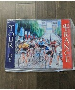 16&quot; TOUR De FRANCE 3d cutout retro USA STEEL plate display ad Sign - $48.51