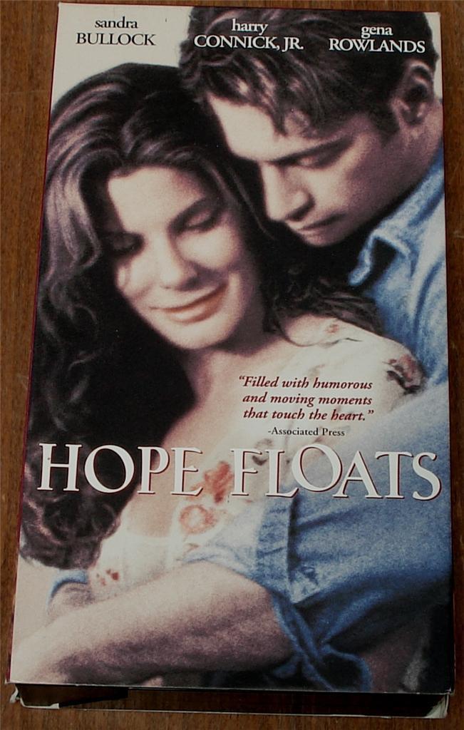 Hope Floats, Sandra Bullock, Harry Connick, Jr., Gena Rowlands, VHS