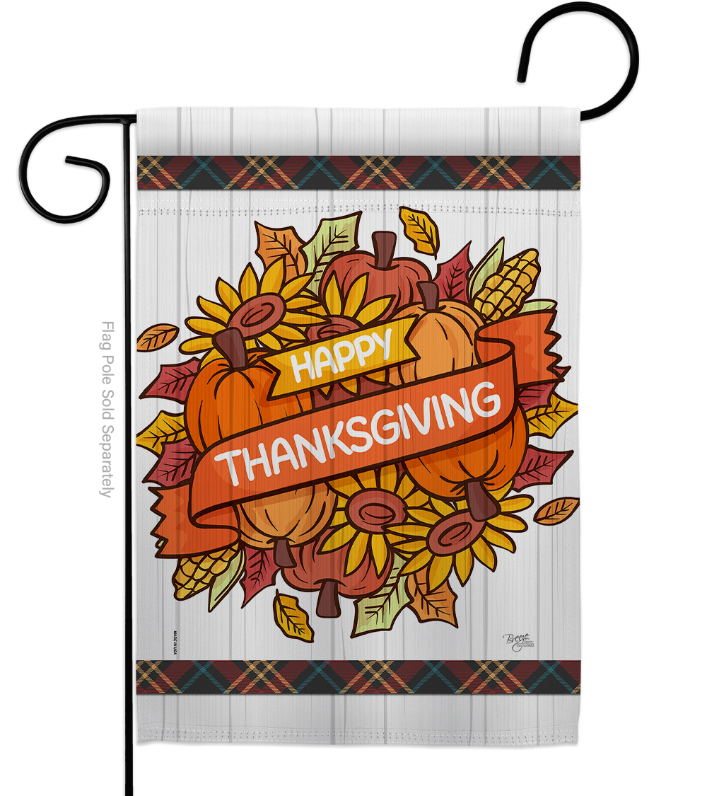 Grateful Thanksgiving - Impressions Decorative Garden Flag G163088-BO ...