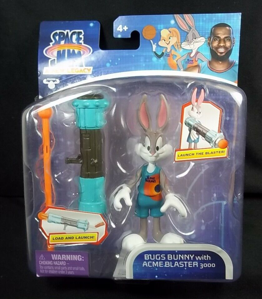 Space Jam A new legacy BUGS BUNNY with Acme Blaster 3000 New - Action ...