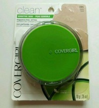 Covergirl Clean Sensitive Skin Pressed Powder 265 Tawny Fragrance Free New - $12.59