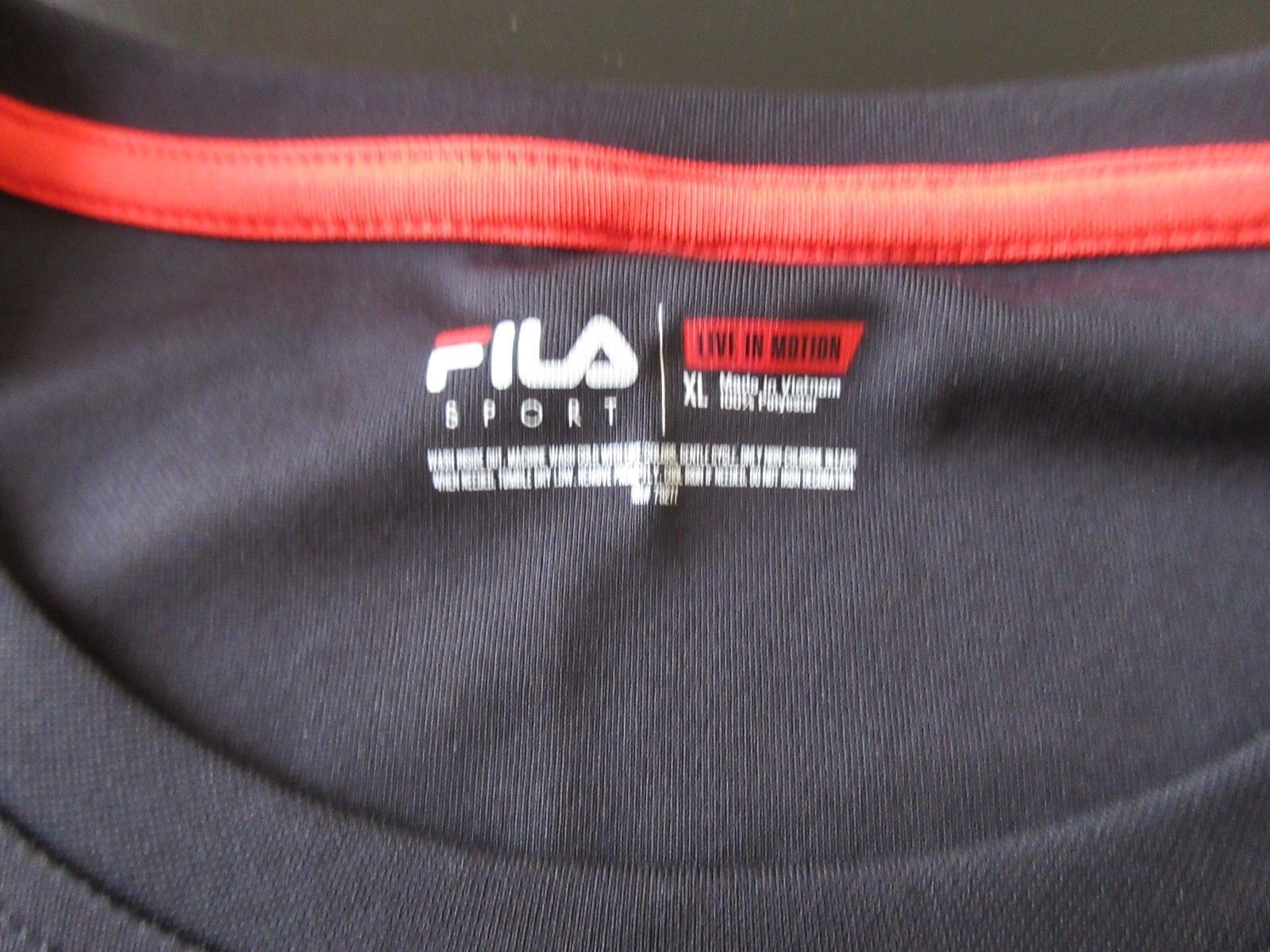 fila sport live in motion shirt