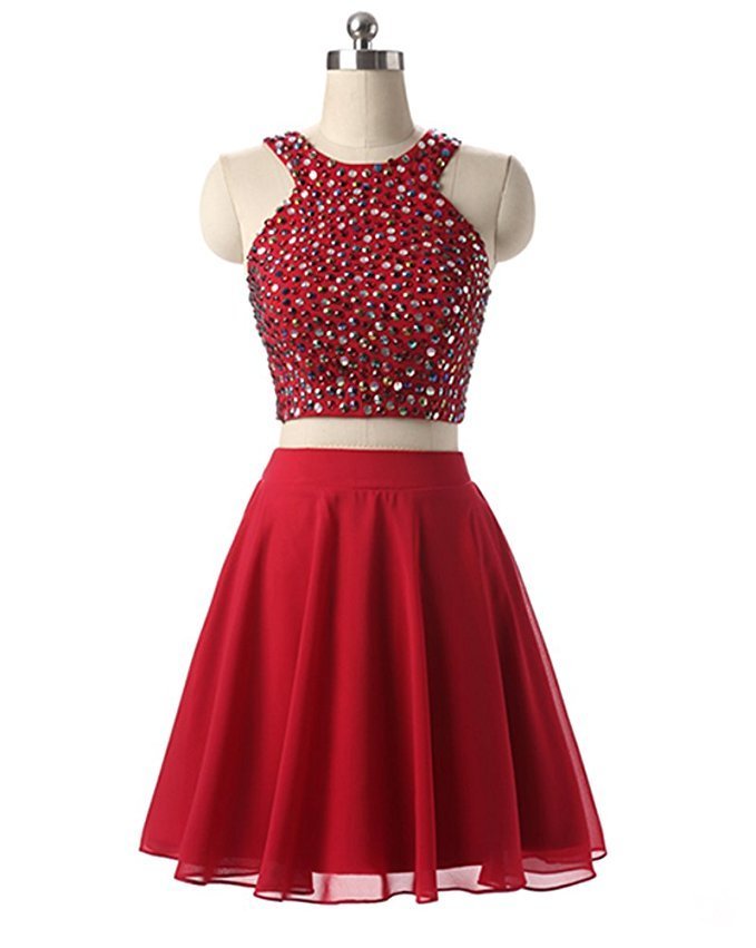 short red prom dresses 2018