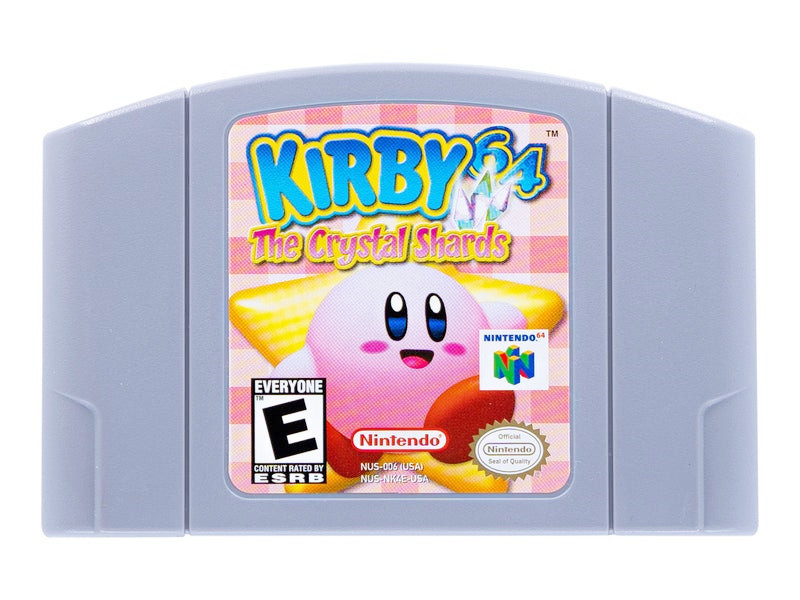 Kirby 64 The Crystal Shards Game Cartridge For Nintendo 64 N64 USA Version