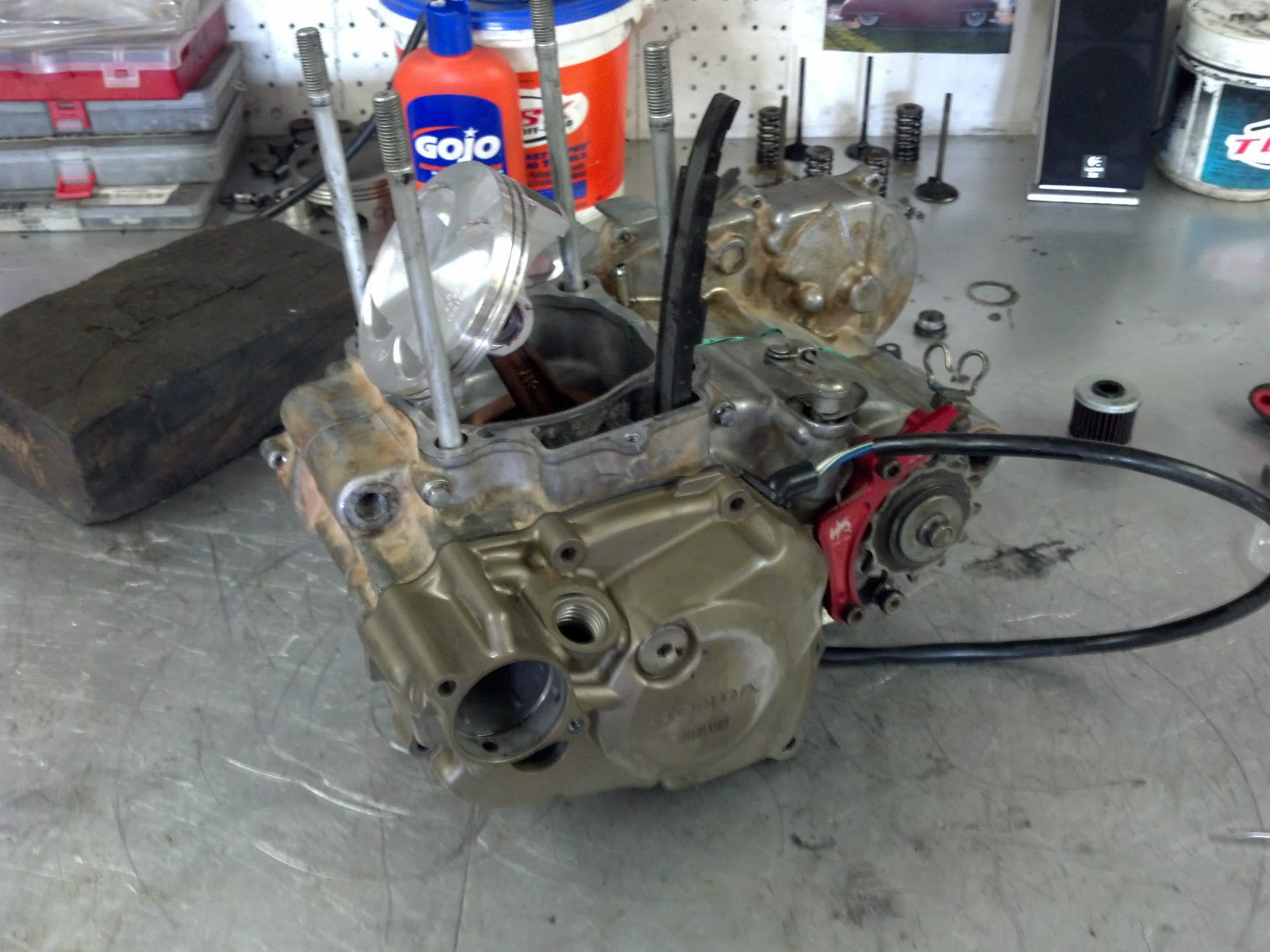 Honda TRX450R TOTAL Engine Motor Rebuild TRX 450R Parts / Labor