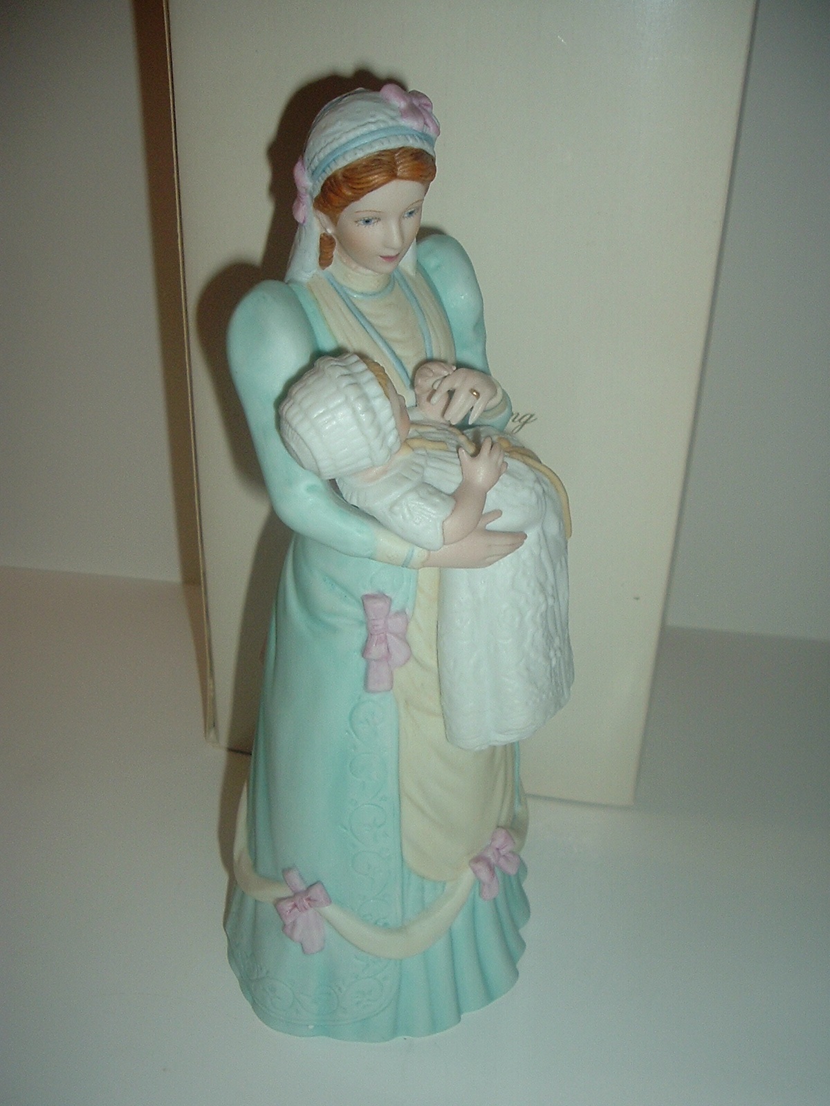 Lenox The Christening Mother and Baby Figurine in box Figurines