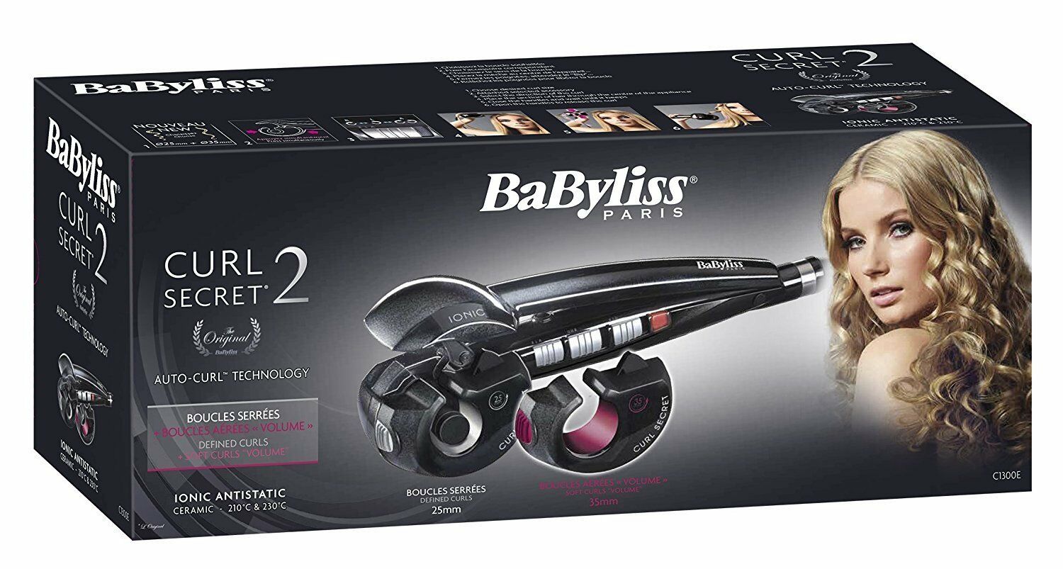 BaByliss Curl Secret 2 C1300E Curling Hair Professional Automatic 2 ...