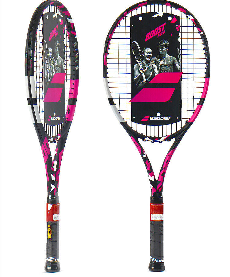 Babolat 2023 Boost Aero Tennis Racquet Racket 102sq 260g 16x19 Strung G1 G2  Pink