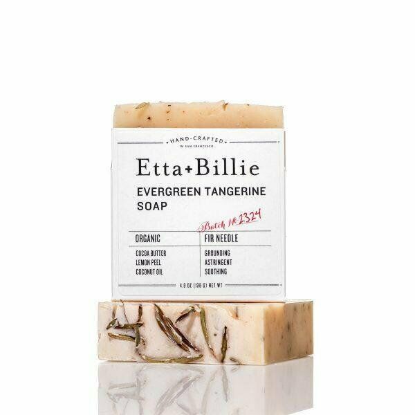 Primary image for Etta+Billie Organic Evergreen Tangerine Soap Cocoa Butter Lemon Peel Coconut Oil