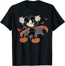 Disney Mickey Mouse Boy&#39;s Black Graphic Halloween T-Shirt - Size: 14-16 - $9.67