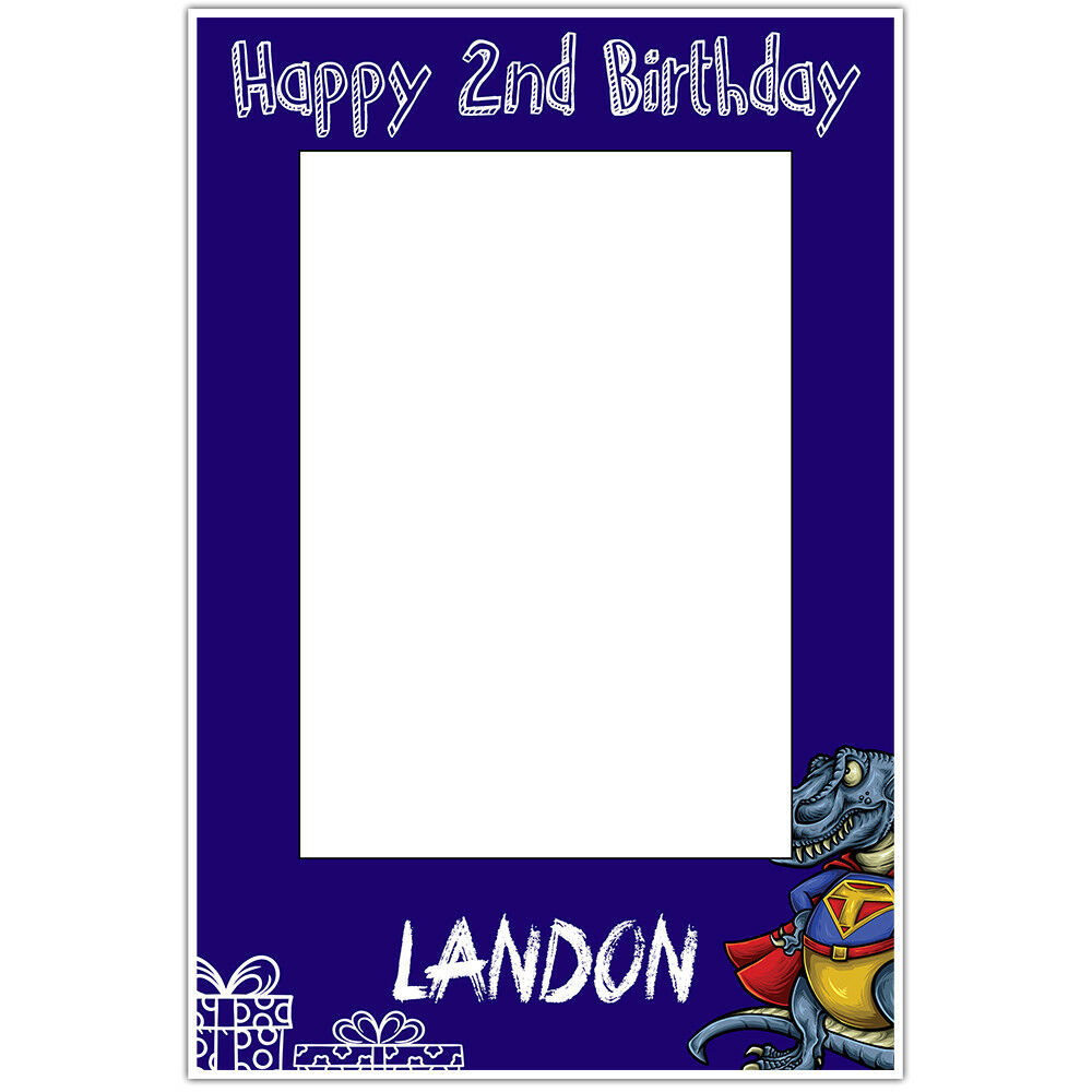 Basketball Burning Birthday Selfie Frame Poster