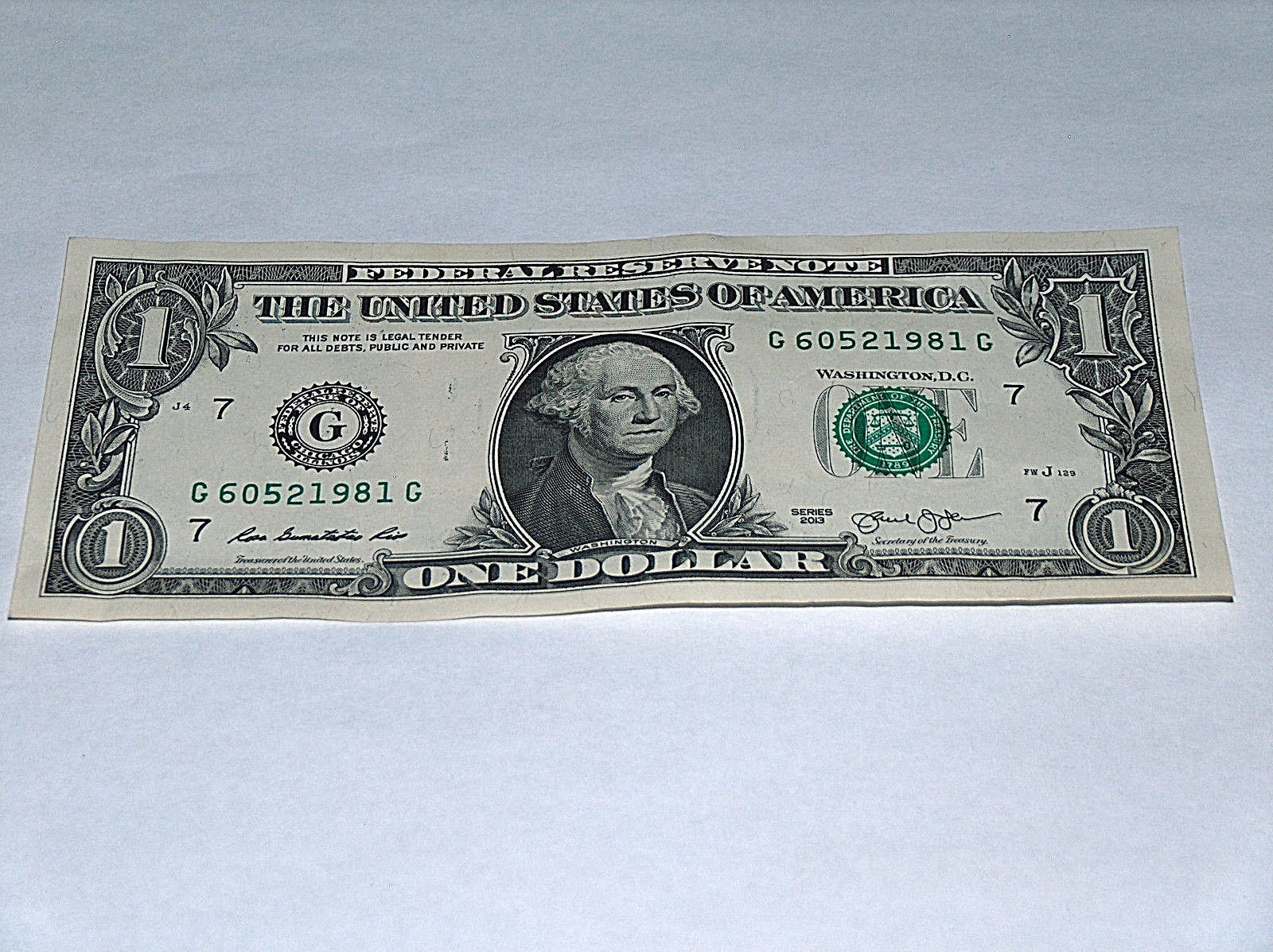 1981 20 dollar bill serial numbers