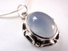 LAST ONE New Chalcedony 925 Silver Necklace best offer - $18.85