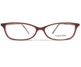 Calvin Klein 772 040 Eyeglasses Frames Pink Cat Eye Full Rim 52-13-140 - $67.13