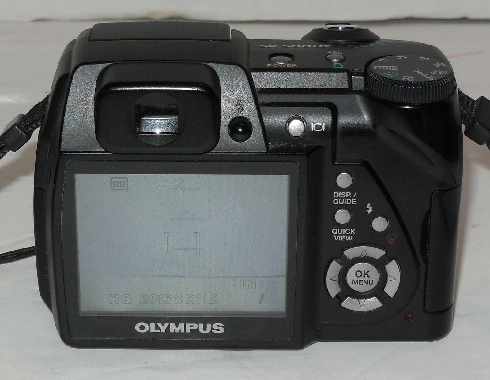 Olympus SP Series SP500 UZ 6.0MP Digital Camera Black Digital Cameras