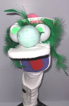 D06 * Basic Custom "Green Feathered Hair Cowgirl"  Sock Puppet * Custom Made - $5.00