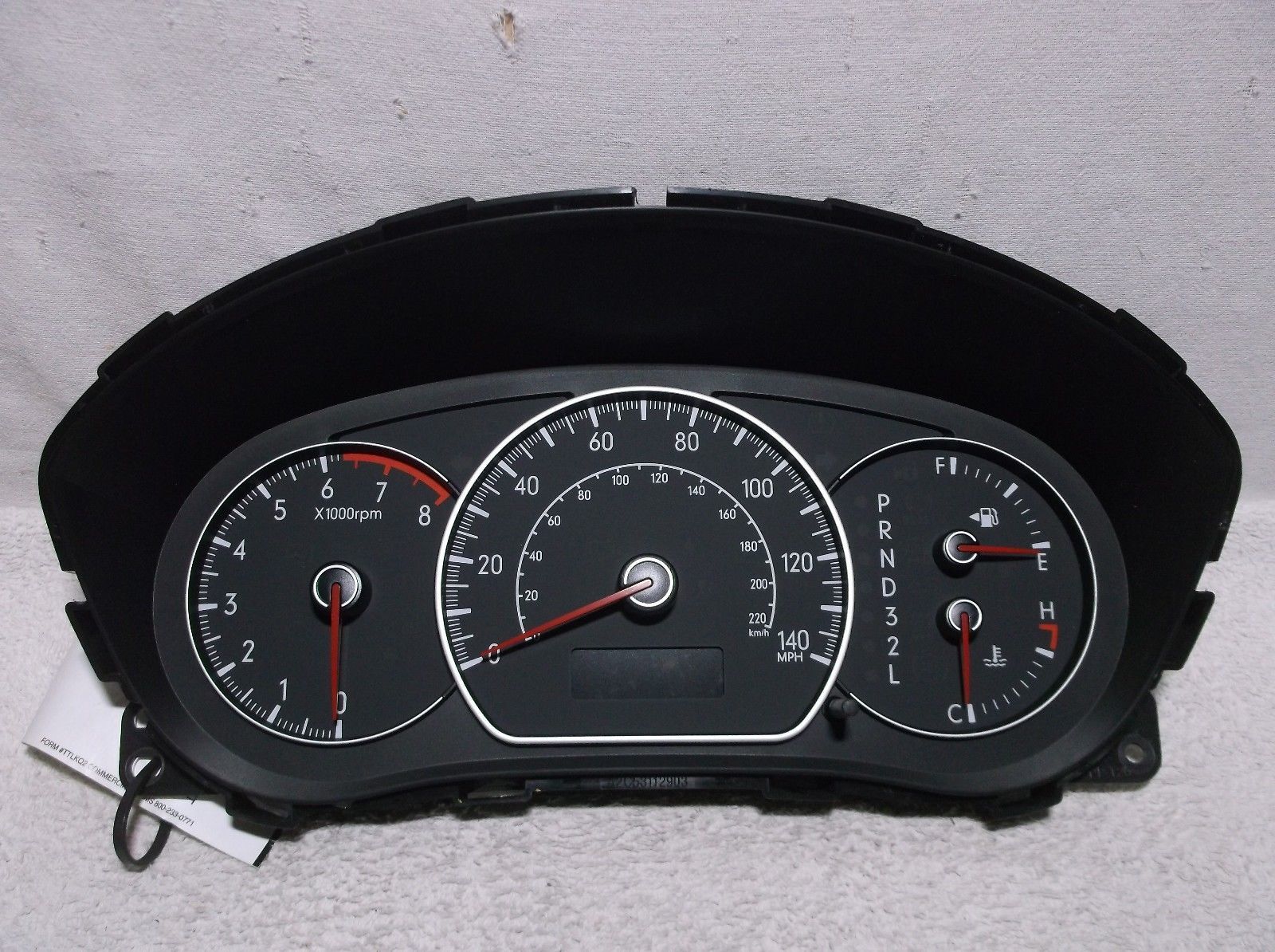 070809 SUZUKI SX4 AUTO 76K SPEEDOMETER/INSTRUMENT/GAUGE/CLUSTER