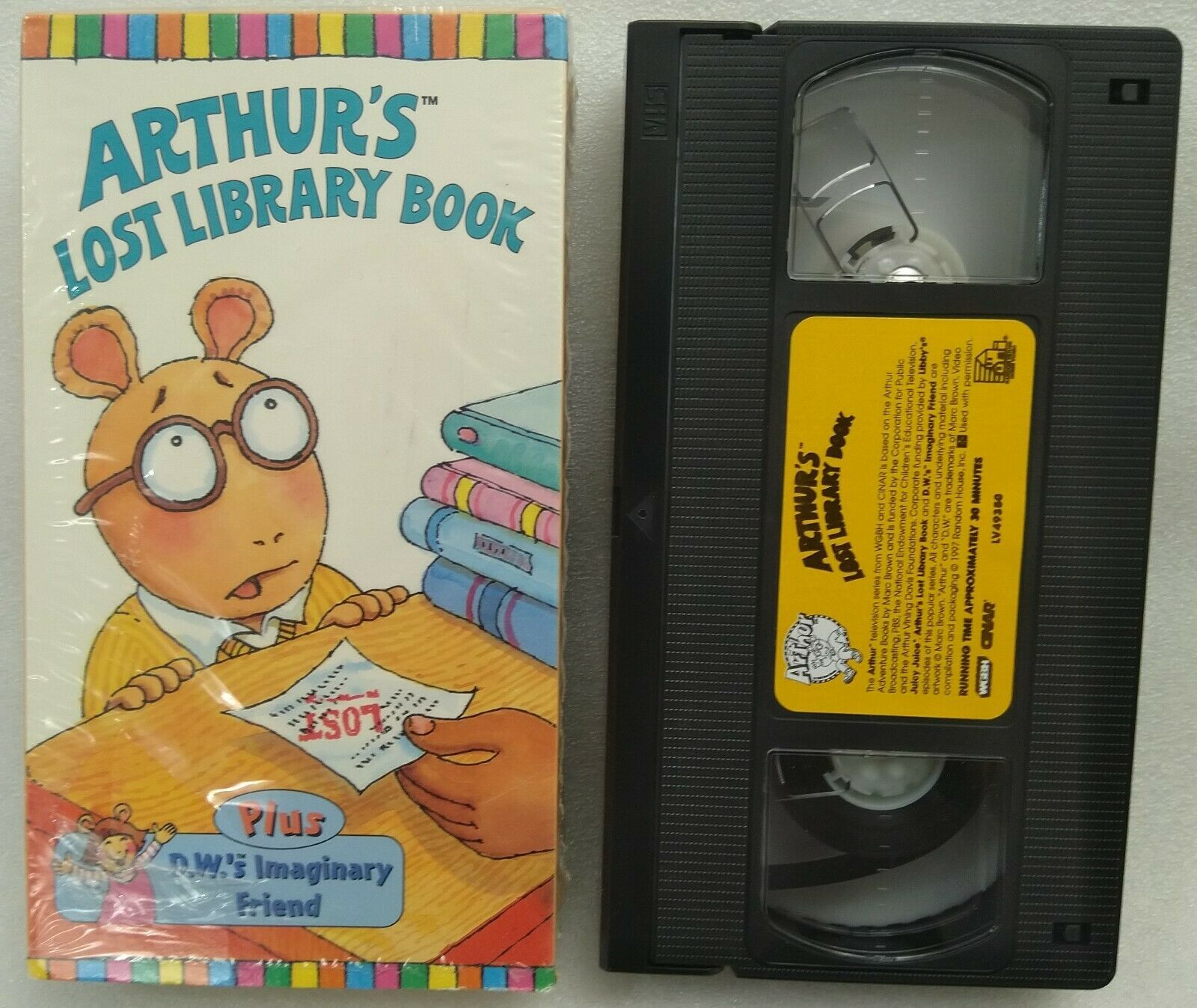 VHS Arthur - Arthurs Lost Library Book (VHS, 1997) - VHS Tapes