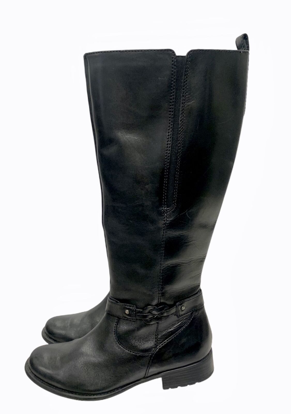 clarks brown riding boots