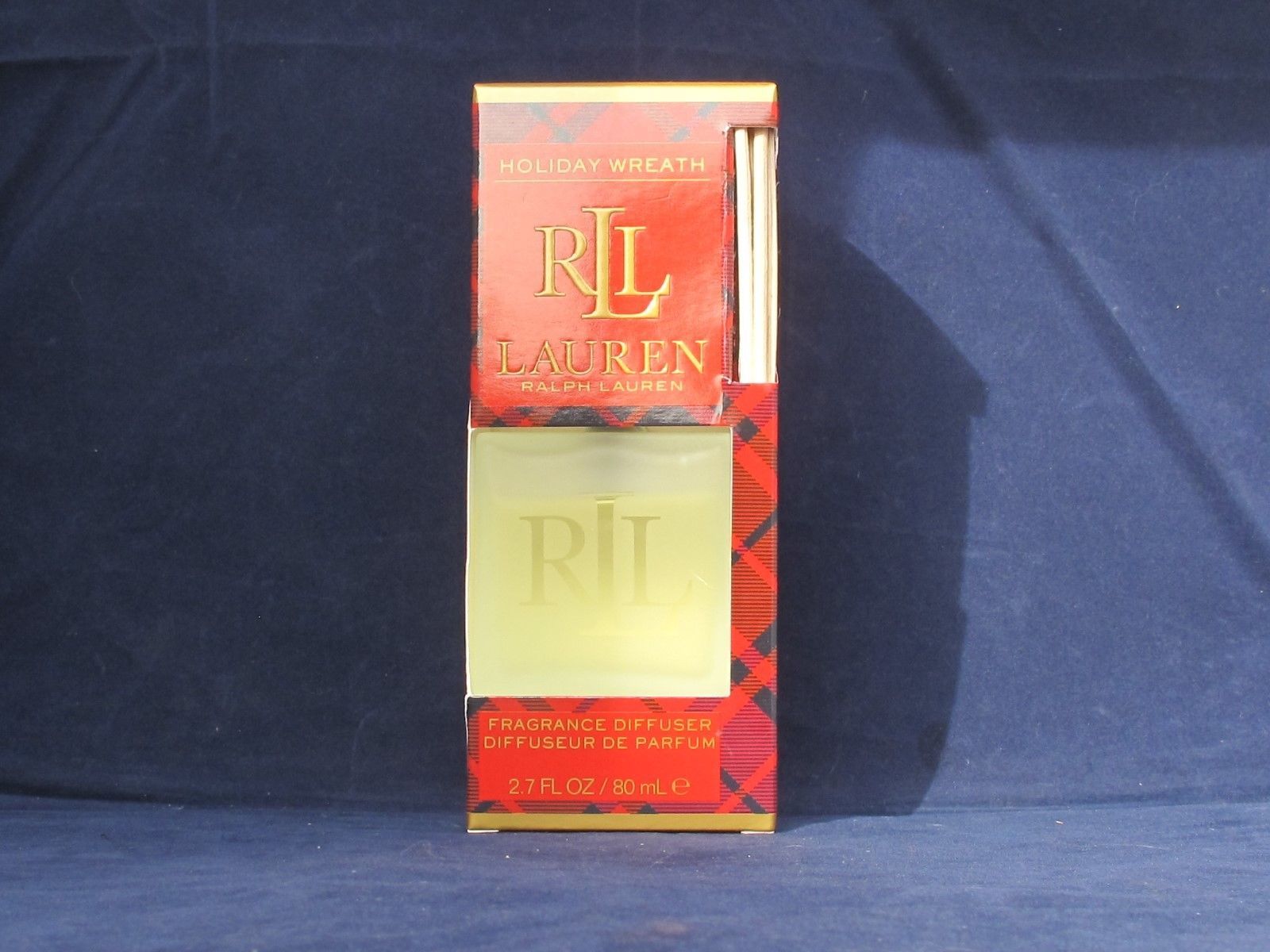 RLL Ralph Lauren Fragrance Diffuser 2.7 Fl Oz Holiday Wreath