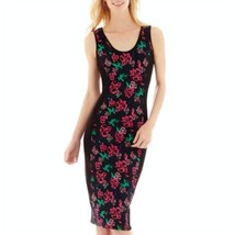 I Heart Ronson Tropical Sleeveless Midi Dress Juniors Size M New  - $19.99