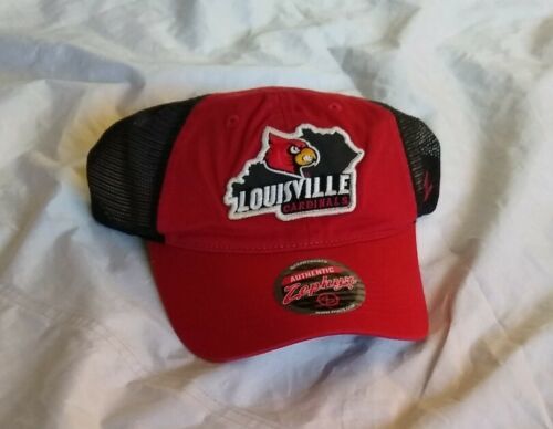 Zephyr Men's Louisville Cardinals Cardinal Red ZH Fitted Hat