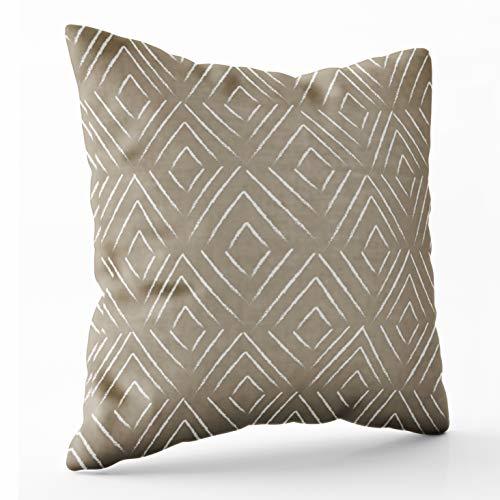 Shorping Zippered Pillow Covers Pillowcases 20X20 Inch diamond tribal ...