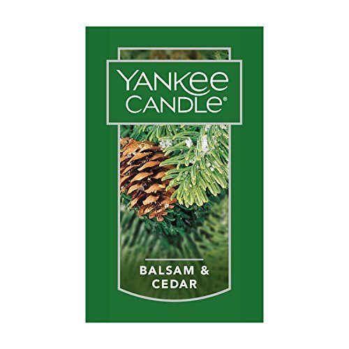 Primary image for 12 new yankee candle classic car jar air freshener balsam & cedar scent
