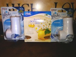 Glade Plugins LEMON &amp; CHAMOMILE Infused with Essential Oils Scented Oil ... - $19.57